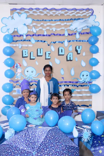 BLUE DAY CELEBRATION cover photograph